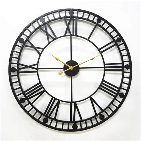 contemporary metal wall clocks large.